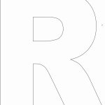 Free Printable Alphabet Template Upper Case   Free Printable Large Uppercase Alphabet Letters