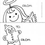 Free Printable Angel Gift Tags | Free Printable   Free Printable Angel Gift Tags