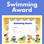 Free Printable Award Certificates For Kids | Acn Latitudes   Free Printable Swimming Certificates For Kids