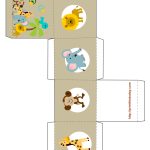 Free Printable Baby Shower Favor Boxes (Templates)   Box Templates Free Printable