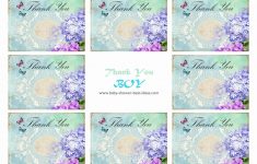 Free Printable Baby Shower Thank You Cards - Free Printable Baby Shower Thank You Cards