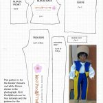 Free Printable Barbie Doll Clothes Patterns – Chellywood   Free Printable Barbie Doll Sewing Patterns Template