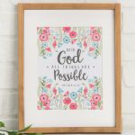 Free Printable Bible Verse Wall Art   Free Printable Inspirational Bible Verses