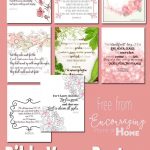 Free Printable Bible Verses To Encourage And Inspire Homeschool Moms   Free Printable Scripture Verses