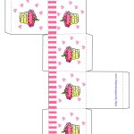 Free Printable Birthday Favor Boxes (Templates)   Box Templates Free Printable