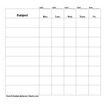 Free Printable Blank Charts | Free Printable Behavior Charts Com   Charts Free Printable