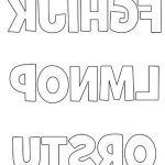 Free Printable Block Letters And Numbers For Scrapbooking And   Free Printable Block Letters