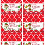 Free Printable Christmas Bag Toppers Templates – Festival Collections   Free Printable Bag Toppers