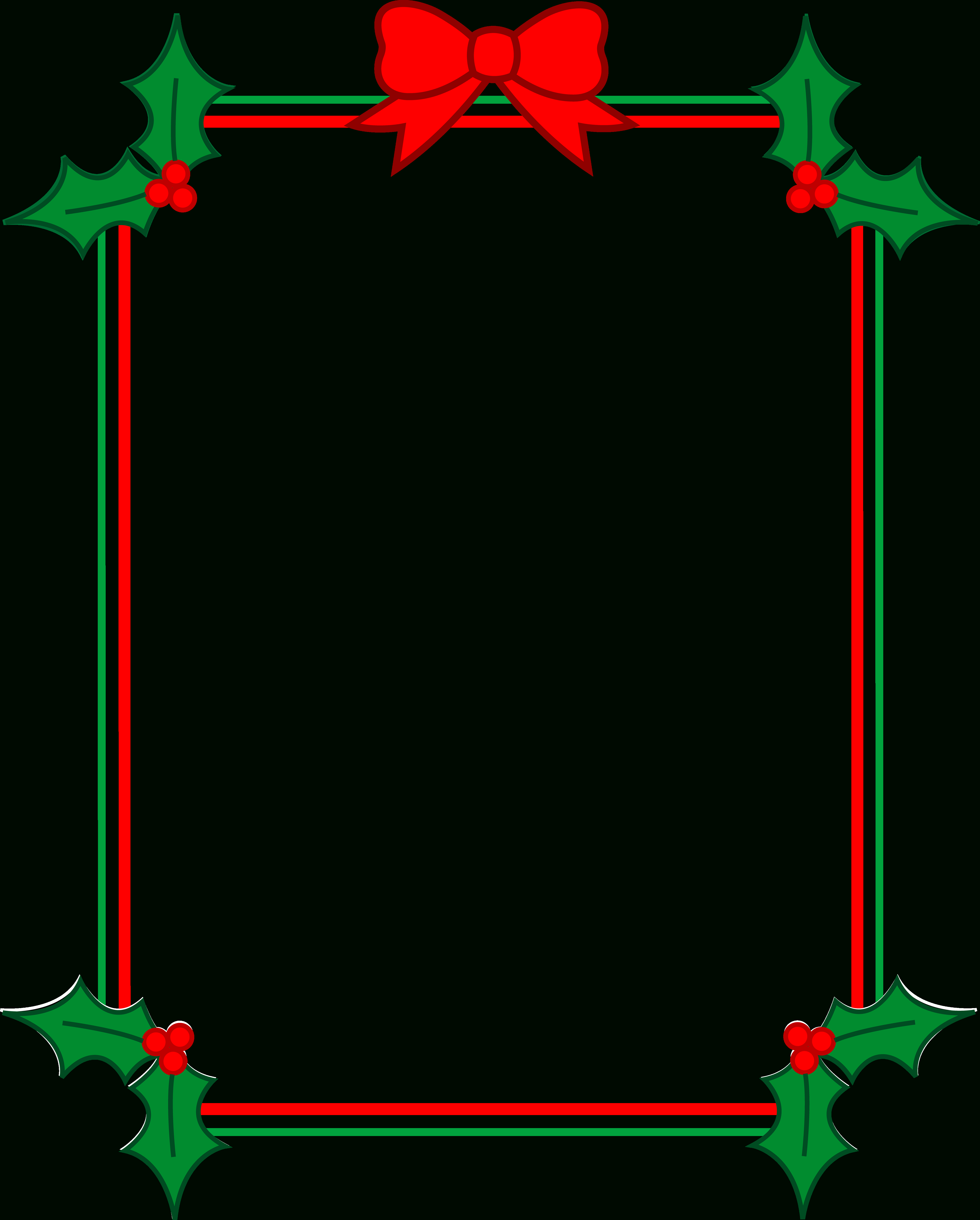 Free Printable Christmas Banner Borders - Rr Collections - Free Printable Christmas Frames And Borders