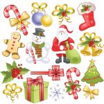 Free Printable Christmas Clip Art | Free Clipart Download   Free Printable Christmas Clip Art