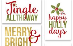 Diy Christmas Gift Tags Free Printable