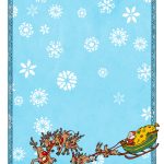 Free Printable Christmas Paper Templates   Free Printable Paper