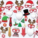 Free Printable Christmas Photo Booth Props – Festival Collections   Free Printable Christmas Props