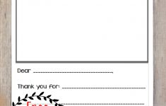 Free Printable Christmas Thank You Note For Kids! | Printables - Free Christmas Thank You Notes Printable