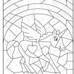 Free Printable Colournumbers Activity For Kids | For The Girls   Free Printable Activities For 6 Year Olds