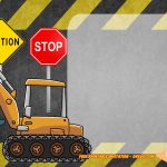 Free Printable Construction Vehicles Birthday Invitation Templates   Free Printable Construction Invitations