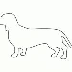 Free Printable Dachshund Sewing Pattern | Free Printable   Free Printable Dachshund Sewing Pattern
