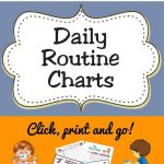 Free Printable Daily Routine Charts For Kids | Acn Latitudes   Children's Routine Charts Free Printable Free Printable Daily Routine Charts For Kids | Acn Latitudes   Children's Routine Charts Free Printable