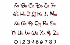 Free Printable Disney Alphabet Letters | Free Printable - Free Printable Disney Alphabet Letters