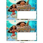 Free Printable Disney's Moana Birthday Party Decorations #moana   Free Printable Moana Birthday Cards