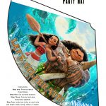 Free Printable Disney's Moana Birthday Party Decorations #moana   Free Printable Moana Birthday Cards