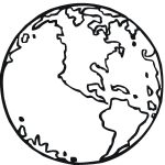 Free Printable Earth Coloring Pages For Kids | Stuff | Pinterest   Earth Coloring Pages Free Printable