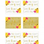 Free Printable Easter Bag Toppers   Ausdruckbare Osteretiketten   Free Printable Bag Toppers