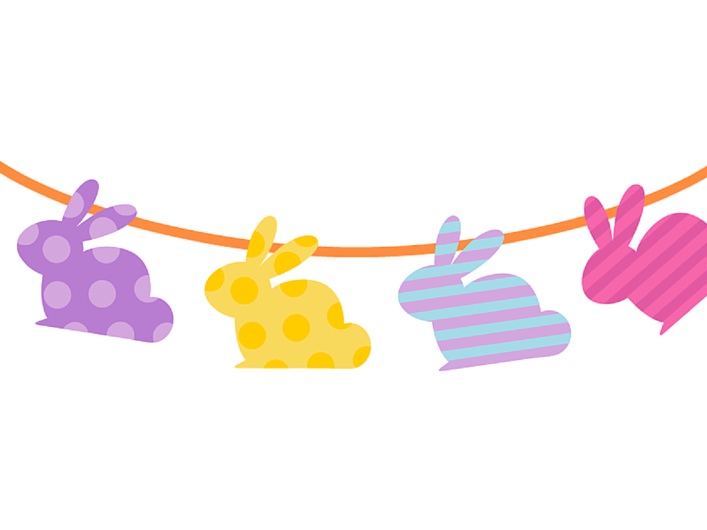Free Printable Easter Banner Cupcake Toppers Magical Printable Free Printable Easter Banner Cupcake Toppers Magical Printable