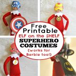 Free Printable Elf On The Shelf Superhero Costumes   Simple Made Pretty   Free Printable Elf On The Shelf Story