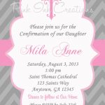 Free Printable First Communion Invitations Free Printable First   Free Printable First Communion Invitation Templates