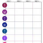 Free Printable Fitness Trackers: 3 Different Monthly Designs   Free Printable Fitness Worksheets