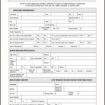 Free Printable Generic Job Application   Job Applications : Resume   Free Printable Application For Employment Template
