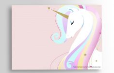 Free Printable Golden Unicorn Birthday Invitation | Party - Free Printable Unicorn Invitations