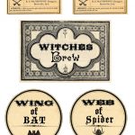 Free Printable Halloween Labels   Potions   The Graphics Fairy   Free Printable Halloween Bottle Labels