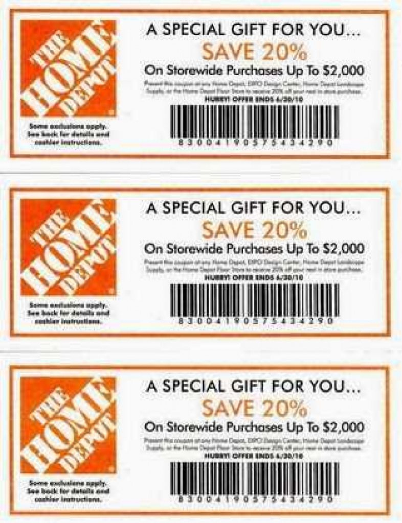 Free Printable Home Depot Coupons | Free Printable - Free Printable Home Depot Coupons