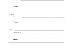 Free Printable House Rules Chart | Teens With Problems Print A Blank - Free Printable Reward Charts For Teenagers