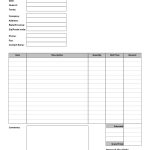 Free Printable Invoice Template Blank Invoice Template Blank Invoice   Free Printable Invoice Templates