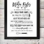 Free Printable Kitchen Signs | Printables | Pinterest | Kitchen   Free Printable Remove Your Shoes Sign