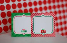 Free Printable Christmas Food Labels