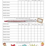 Free Printable Medicine Chart | Jourenal Ideas | Pinterest | Charts   Medication Chart Printable Free