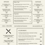 Free Printable Menu Template | Latter Example Template   Free Printable Menu Maker