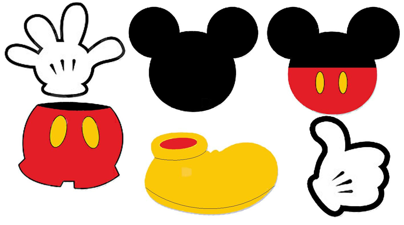 Free Printable Mickey Mouse Head, Download Free Clip Art, Free Clip - Free Mickey Mouse Printable Templates