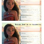 Free Printable Moana Invitations 2 | Aleahs 11Th Birthday   Free Printable Moana Birthday Cards