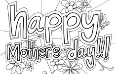 Free Printable Mothers Day Coloring Pages