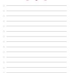 Free Printable Moving Checklist   I Heart Nap Time   Free Printable Checklist