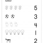 Free Printable Number Matching Worksheets For Kindergarten And   Free Printable Mirrored Numbers
