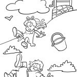 Free Printable Nursery Rhymes Coloring Pages For Kids   Free Printable Nursery Rhymes