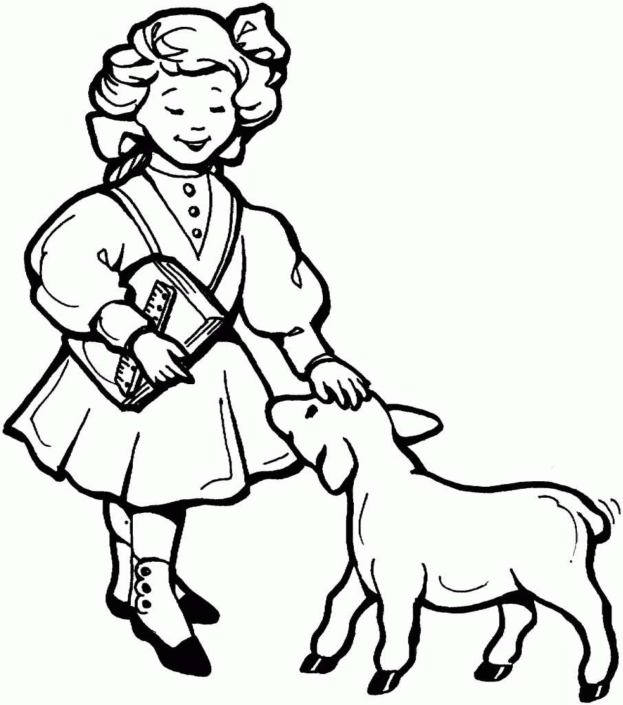 Free Printable Nursery Rhymes Coloring Pages For Kids | Nursery - Mother Goose Coloring Pages Free Printable