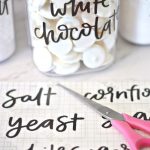 Free Printable Pantry Labels: Hand Lettered   Free Printable Pantry Labels