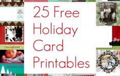 Free Printable Photo Collage Christmas Cards – Festival Collections - Free Printable Christmas Photo Collage